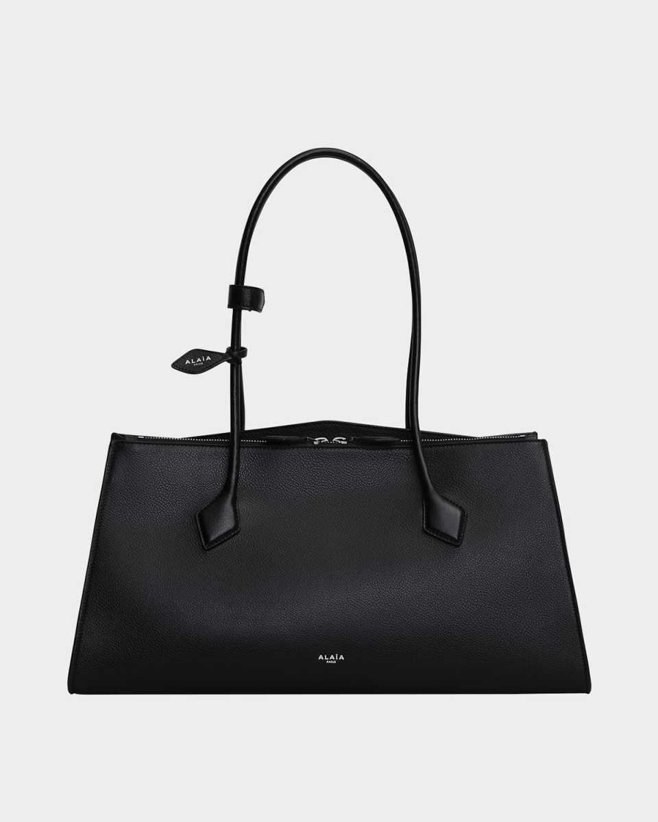 Le Teckel Tote Bag in Grained Leather